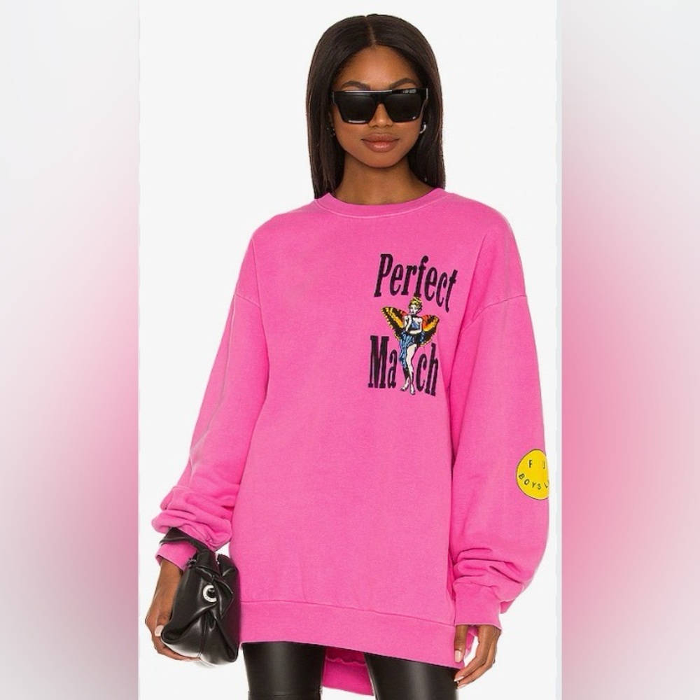 Boys Lie “Perfect Match” Crewneck Sweatshirt